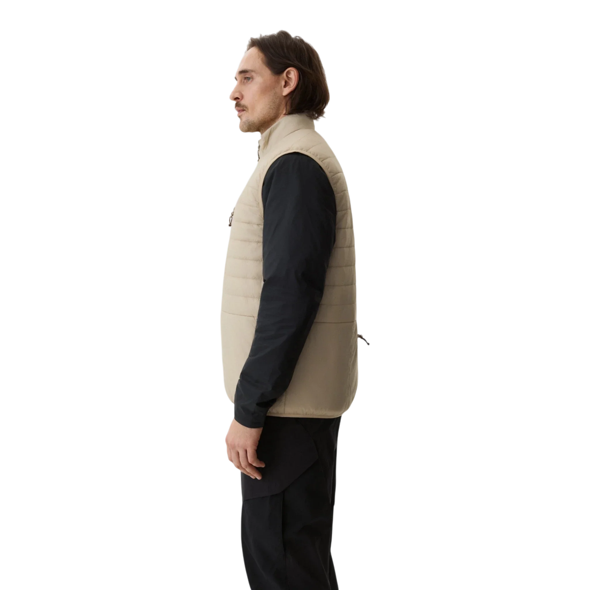 Yama - Traverse Puffer Vest - Sand Dune - Image 3