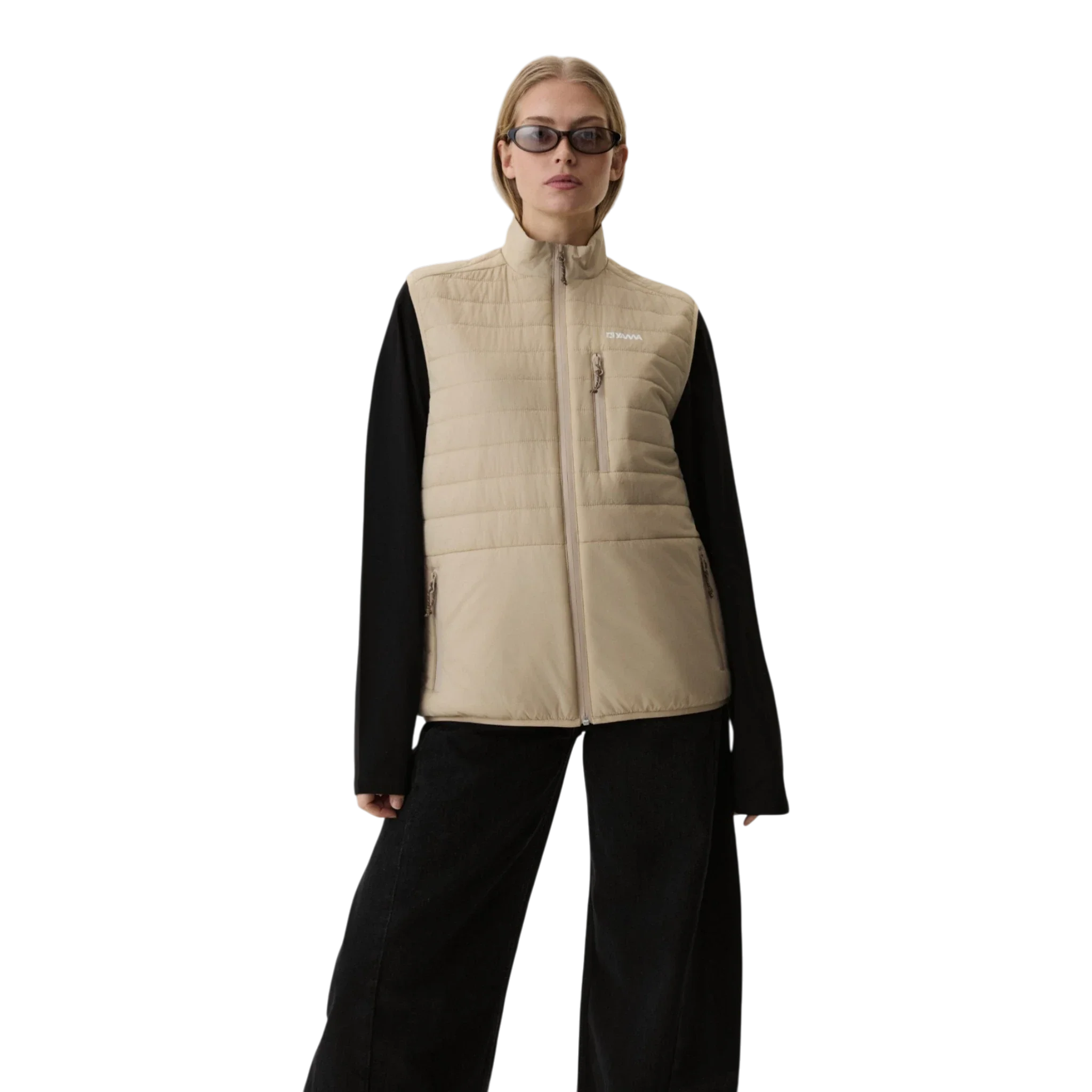 Yama - Traverse Puffer Vest - Sand Dune - Image 6